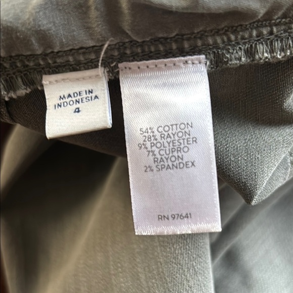 J. Jill Light Olive Jeans - Picture 12 of 12